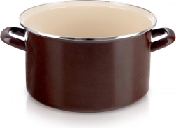 Emaliowany garnek Brown 28 cm, 8 l
