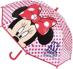 Cerdá dziecięcy parasol manualny Disney Minnie czerwony