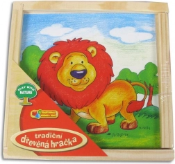 Drewniane klocki Zwierzątka 2 rodzaje