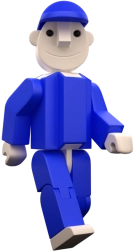 Figurka SEVÁČEK niebieska – duża i mała