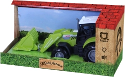 Dziecięcy traktor z łyżką z dźwiękami i światłem