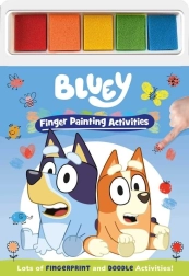 Odbij paluszkiem Bluey – kreatywna książeczka do odcisków