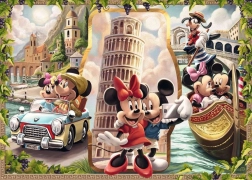 Puzzle RAVENSBURGER Mickey i Minnie na wakacjach 1000 elementów