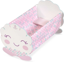 Drewniana kołyska dla lalek z akcesoriami OCEAN FANTASY