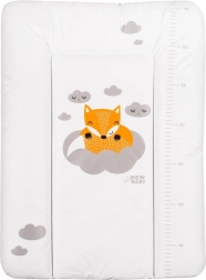 Miękka mata do przewijania New Baby lis biały 70 × 50 cm