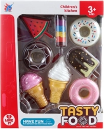 Zestaw słodkich potraw dla dzieci