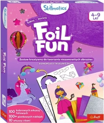 Skillmatics foil fun – jednorożce i księżniczki zestaw kreatywny