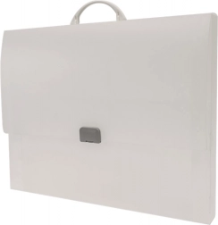 Walizka Opaline Frosty przezroczysta na dokumenty w formacie A3