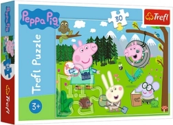 Puzzle Trefl Peppa Pig Leśna wyprawa 30 elementów
