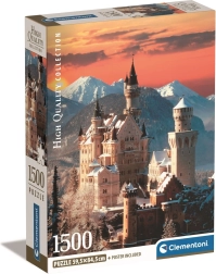 Puzzle 1500 elementów compact Neuschwanstein