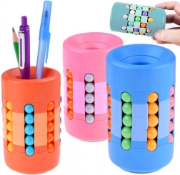 Magiczny obrotowy kubek – logiczna gra łamigłówka i stojak na długopisy