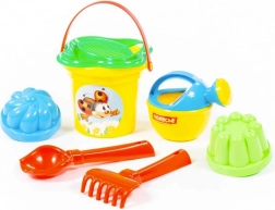 zestaw do piasku ze zwierzątkami, 7 elementów