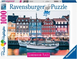 Ravensburger puzzle Kopenhaga, Dania – 1000 elementów
