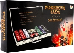Zestaw pokerowy w aluminiowej walizce 300 szt.