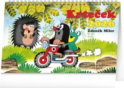 Kalendarz biurkowy Krecik 2026