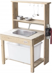 Duża drewniana kuchnia ze strumieniem wody Classic World