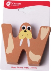 Drewniana litera W od Classic World