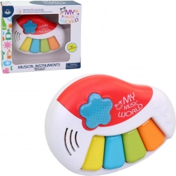 Elektroniczne pianino na baterie