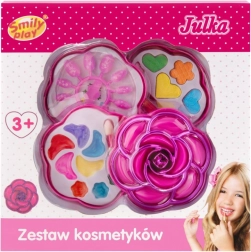 Zestaw kosmetyczny w kształcie kwiatu, 4‑częściowy