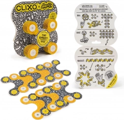 Clixo Tiny & Mighty Artist Edition Timothy Goodman – magnetyczna układanka konstrukcyjna, 9 elementów