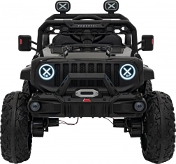 Elektryczne autko terenowe dla dzieci czarne