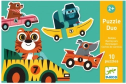 Puzzle Duo Wyścigowe Samochody