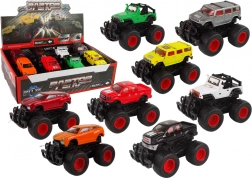 Metalowe auto terenowe Duże koła Różne kolory Bump Up HAT13