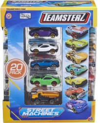 Teamsterz zestaw 20 metalowych autek Street Machines