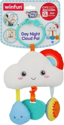 Dzienny i nocny zawieszka z chmurkami