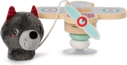 Lilliputiens huśtawka samolot z pilotem Wilkiem Ludwikiem