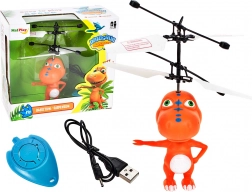 Latający dinozaur sterowany ręką