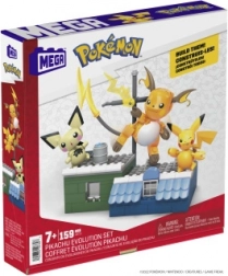 Mega Construx Pokémon Zestaw ewolucyjny Pikachu