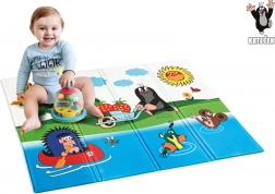 Składana piankowa mata z motywem Krecika