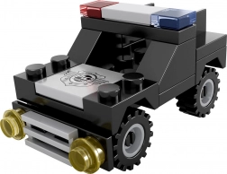 BLOXO policyjny samochód kompatybilna klockowa konstrukcja 31 szt.