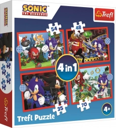 Puzzle 4w1 Przygody Sonica SEGA Sonic The Hedgehog