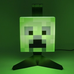 Gamingowa lampa LED MINECRAFT na baterie AAA