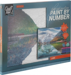 Malowanie diamentowe - Jezioro 40x50 cm