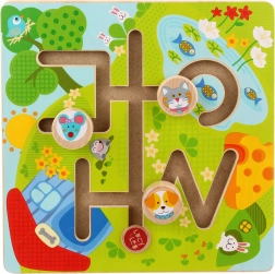 Lucy & Leo Słoneczna Dolina – drewniany labirynt motoryczny