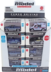 Auto policyjne z wolnymi kołami