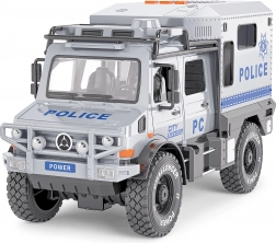 Policyjny opancerzony samochód ze świetlnymi i dźwiękowymi efektami 24 cm