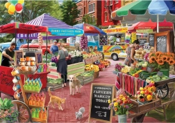 Eurographics Puzzle Dzień na targu farmerskim 104 elementy