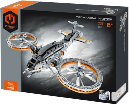 Zestaw konstrukcyjny iM.MASTER futurystyczny helikopter z napędem mechanicznym, 850 elementów