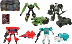 Transformujący się robot 14 cm – zmiana w auto, ciężarówkę lub rakietę