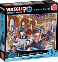 Puzzle Jumbo Wasgij Mystery 27: Dokładne Goleni 1000 Elementów