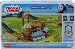 Lokomotywa do pchania THOMAS & FRIENDS – metalowa ciuchcia z zestawem torów