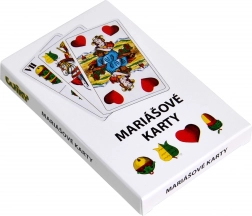 Karty Mariáš w papierowym pudełku