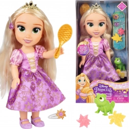 śpiewająca lalka Disney Princess Roszpunka z akcesoriami 35 cm