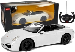 RC auto Porsche 911 Carrera S Rastar 1:12 – Białe