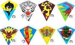 Latający smok z czeskim opakowaniem