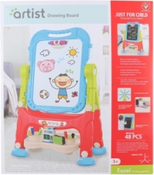 Duża tablica do rysowania z akcesoriami